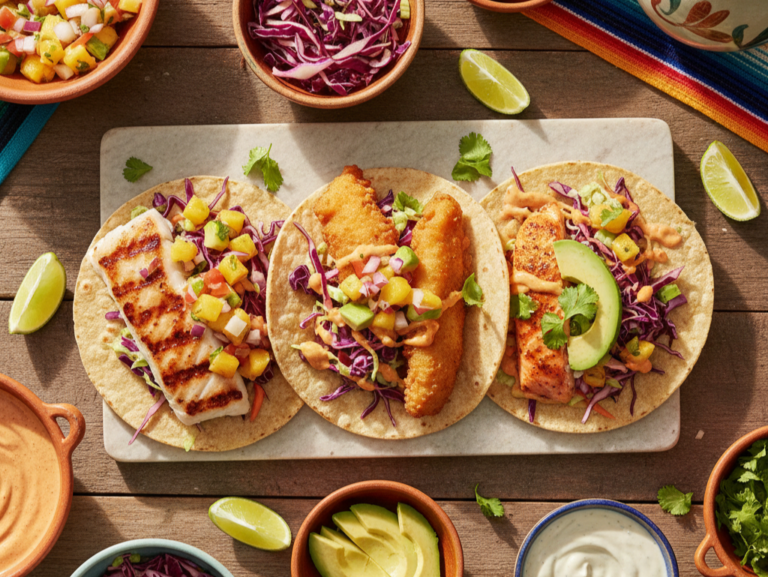 10 High Protein Gluten Free Fish Taco Recipes