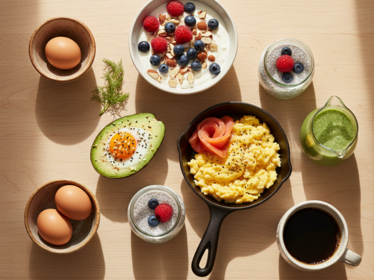 14 Easy, Low Carb, High Protein Breakfast Meals