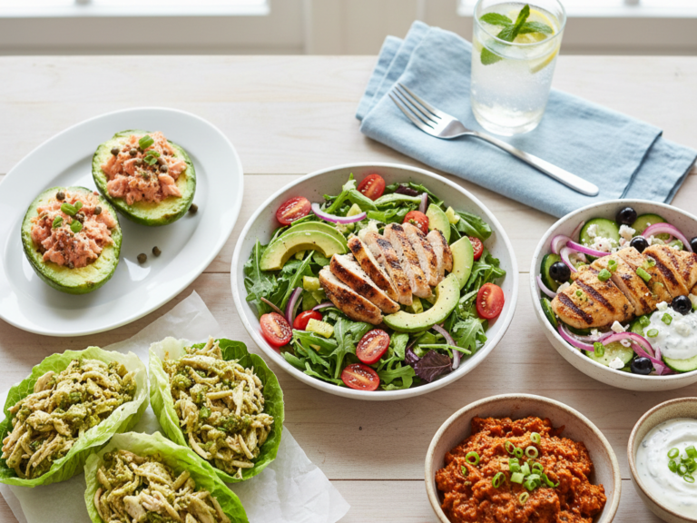 14 Easy, Low Carb, High Protein Lunch Meals