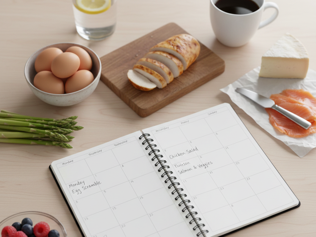 7 Day Easy, Low Carb, High Protein Meal Plan