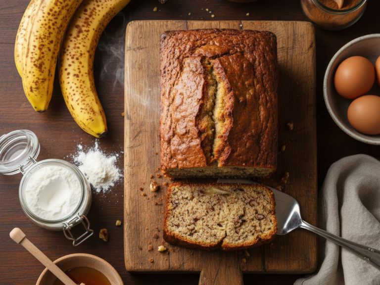 High Protein Banana Bread