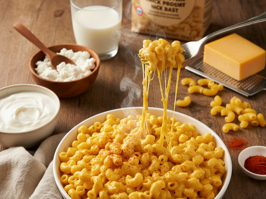 High Protein Mac and Cheese