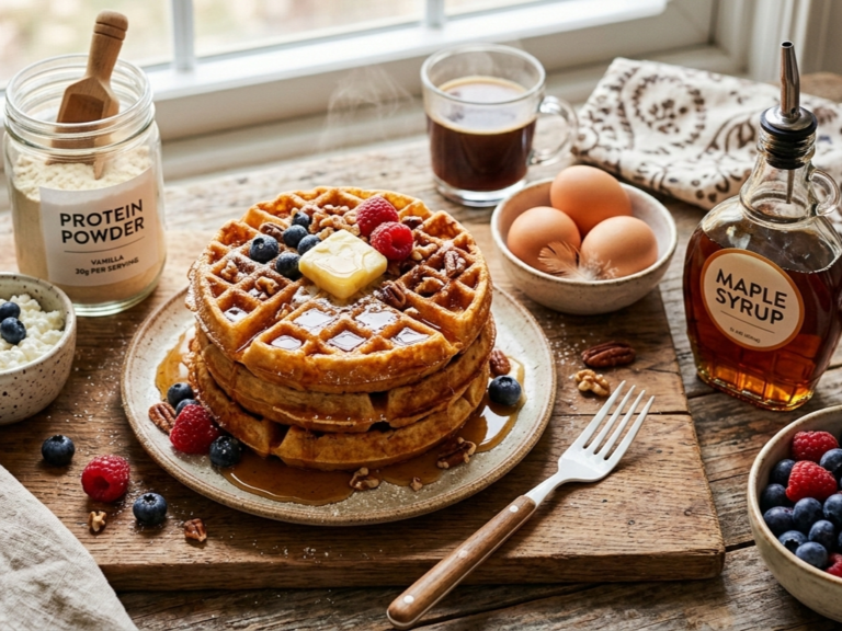 How To Make High Protein Waffles