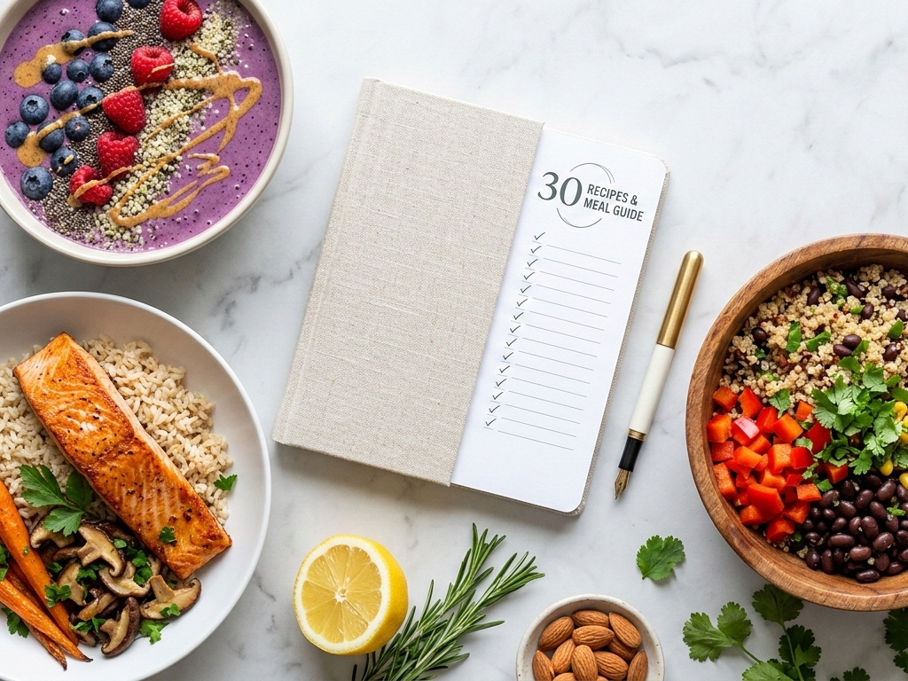 30 Fatty Liver Diet Recipes: A Complete Breakfast, Lunch & Dinner Guide