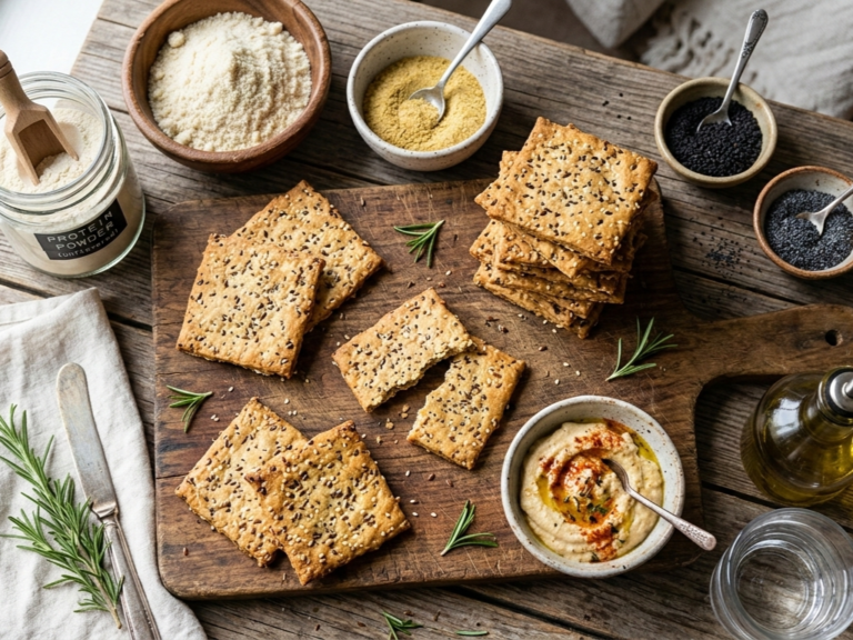 How To Make High Protein Crackers