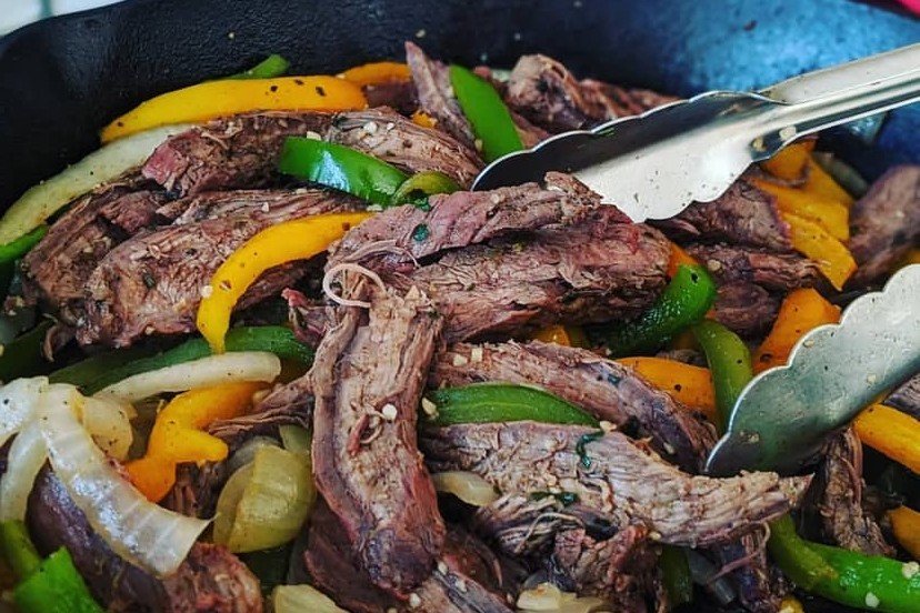 Grilled Steak Fajitas