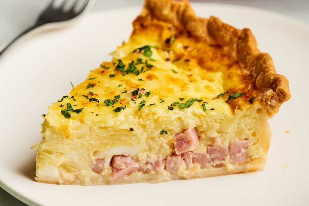 Ham and Cheese Quiche Lorraine