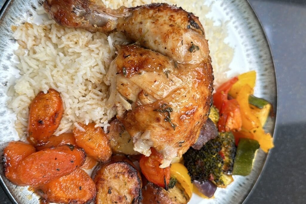 Lemon Herb Chicken with Roasted Vegetables