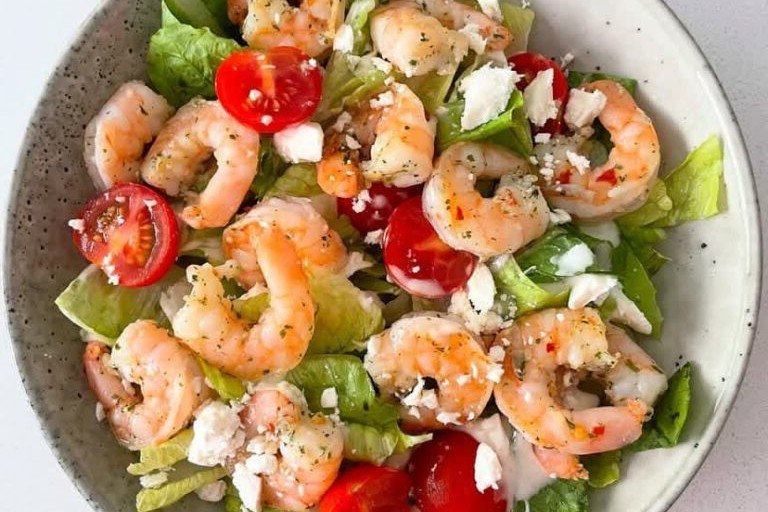 Mediterranean Prawn Salad