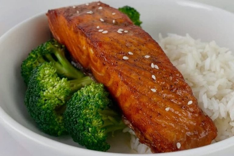 Pacific Teriyaki Salmon Creation