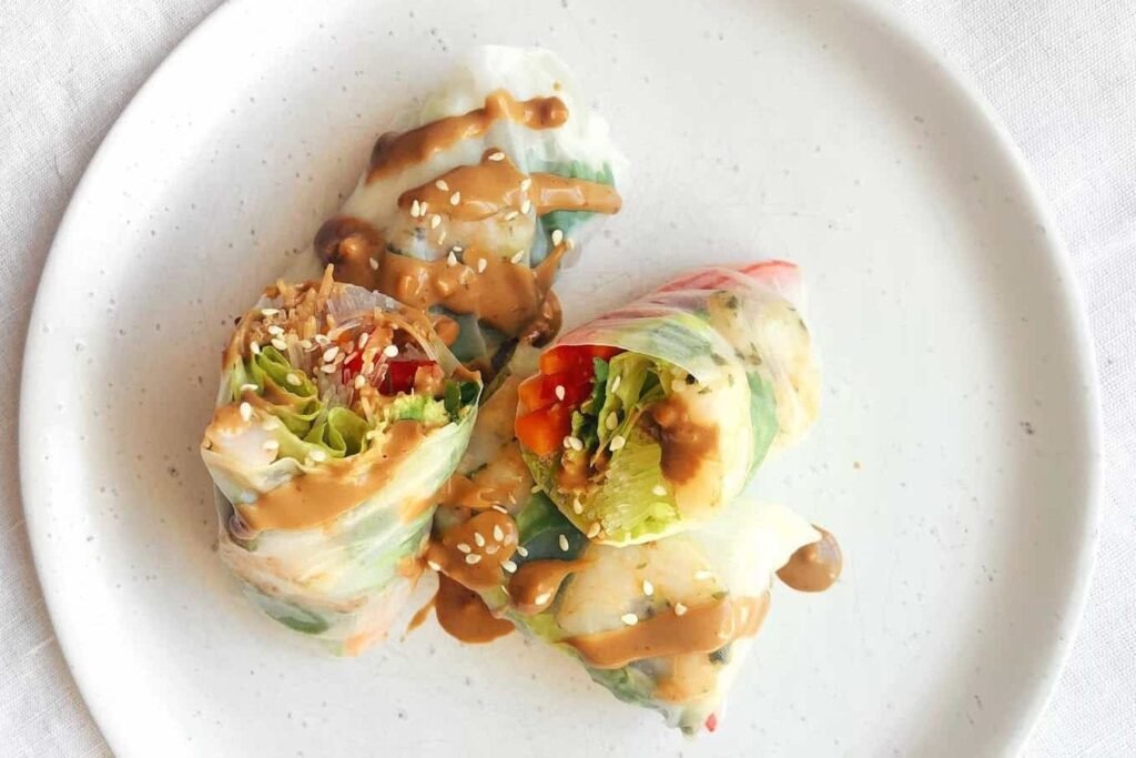 Prawn Rice Paper Rolls