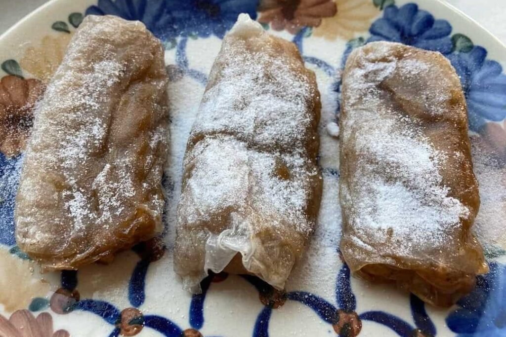 Rice Paper Apple Pie