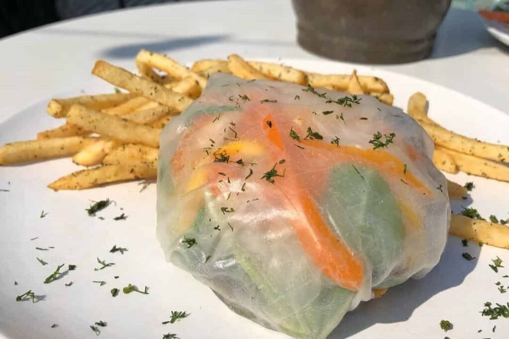 Rice Paper Burger