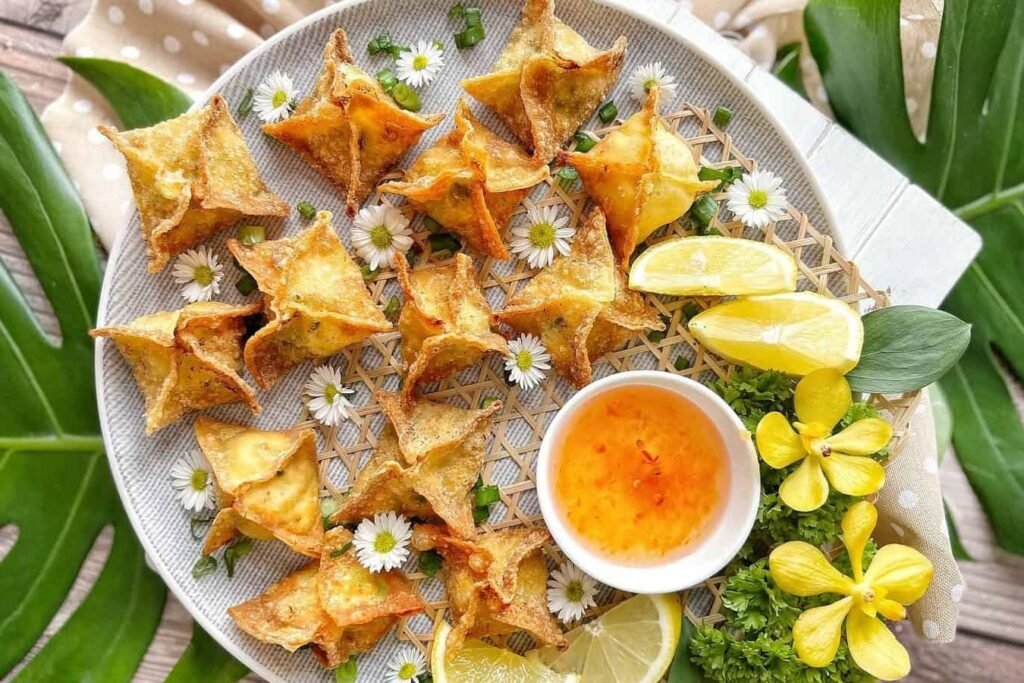 Rice Paper Crab Rangoon