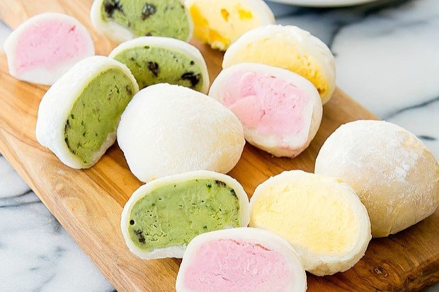 Rice Paper Ice Cream Wraps