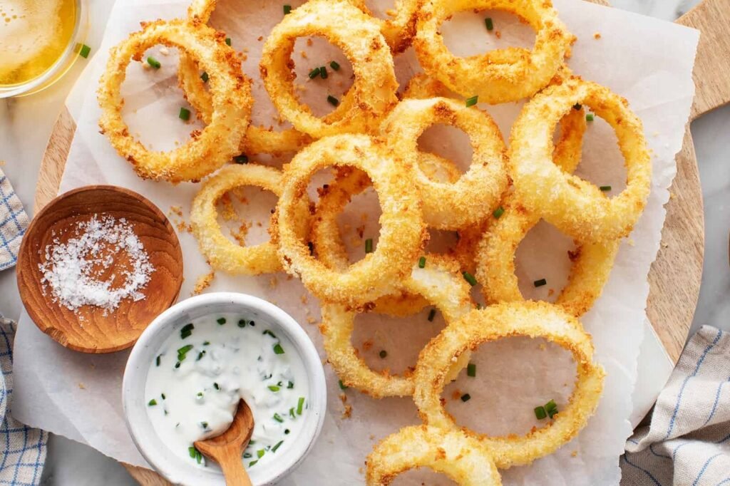Rice Paper Onion Rings