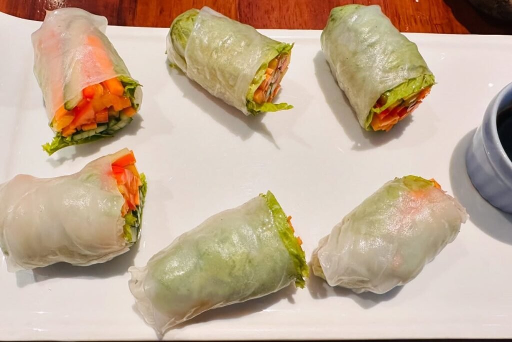 Rice Paper Pancake Rolls