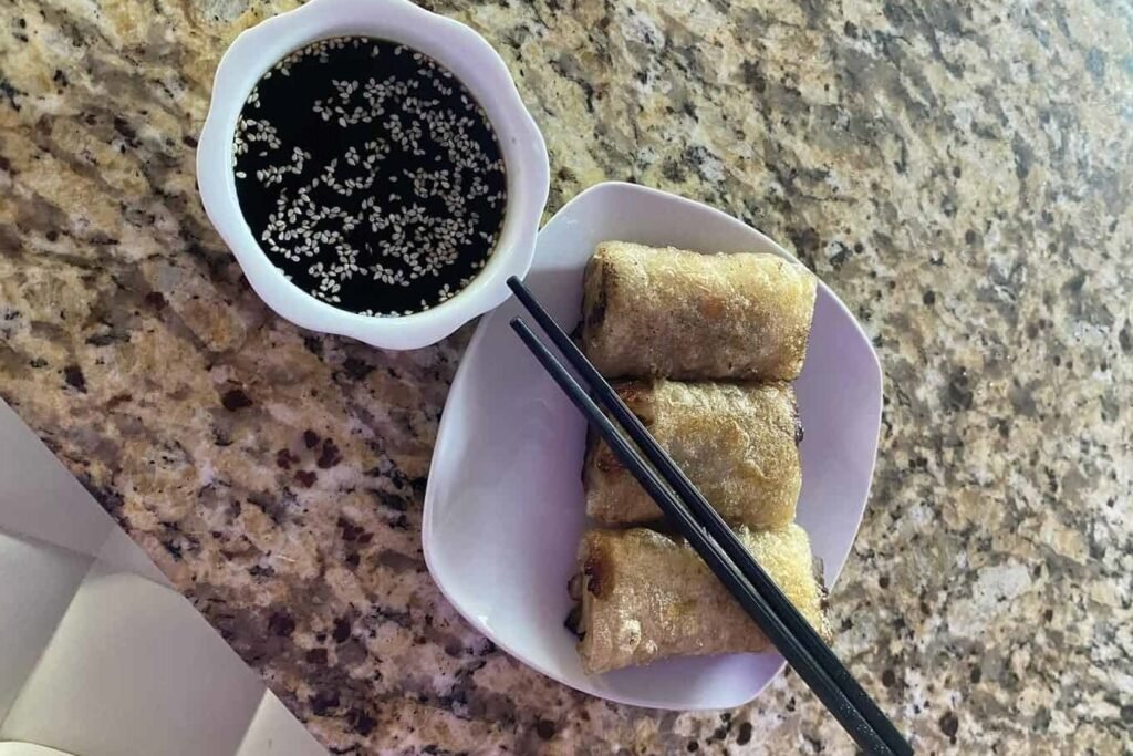 Rice Paper Pork Dumplings