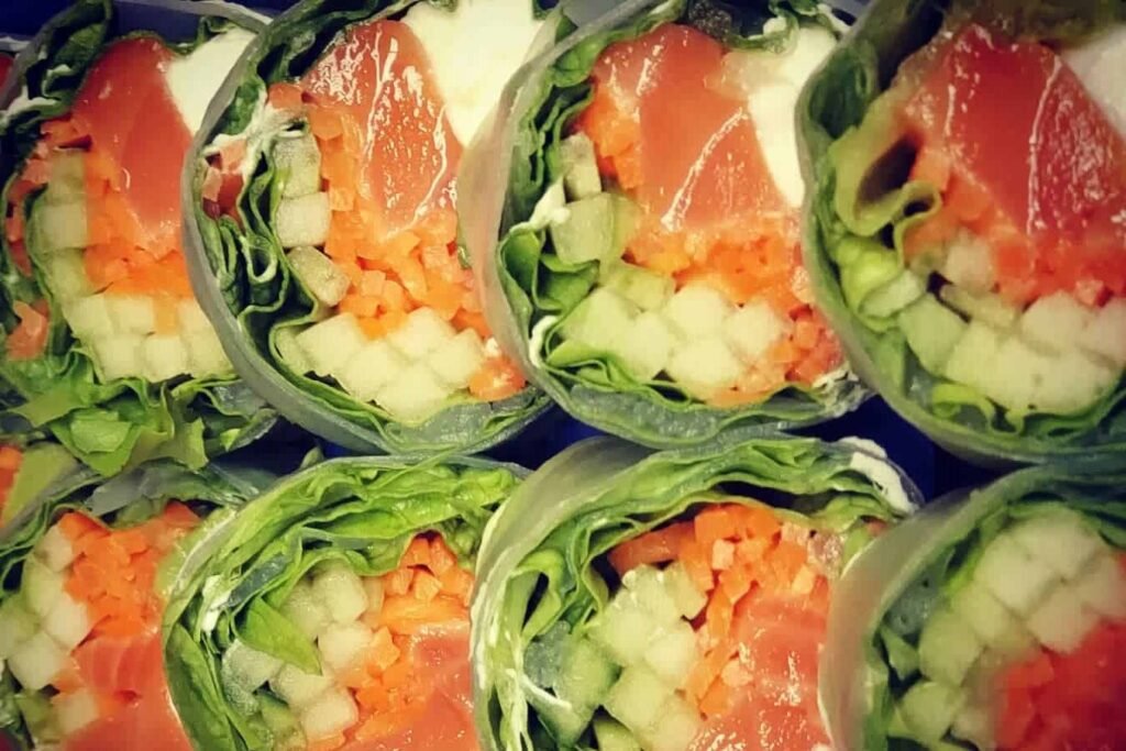 Rice Paper Sushi Rolls