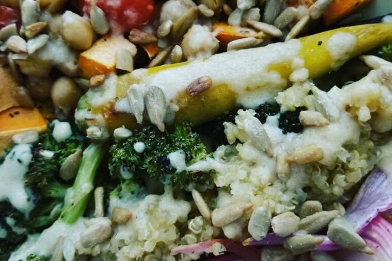 Roasted Vegetable Quinoa Bowl