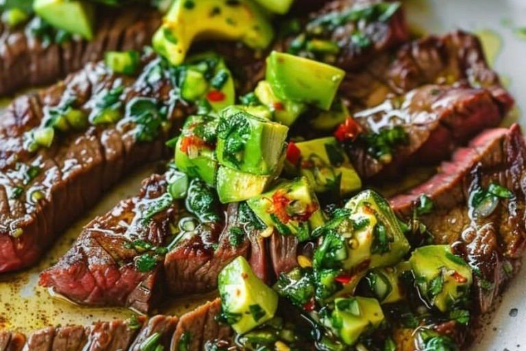 Seared Ahi Tuna with Avocado Salsa