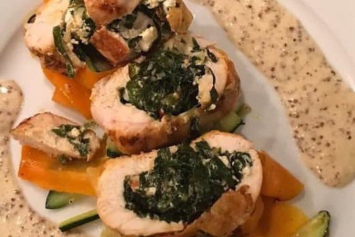 Spinach and Feta Stuffed Chicken Breasts