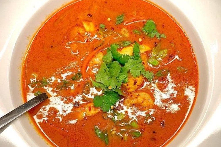 Thai Coconut Curry Soup