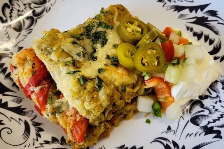 Vegetarian Enchilada Casserole