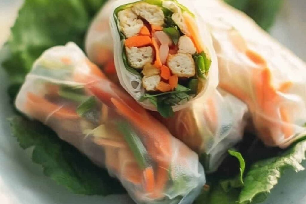 Veggie Rice Paper Wraps