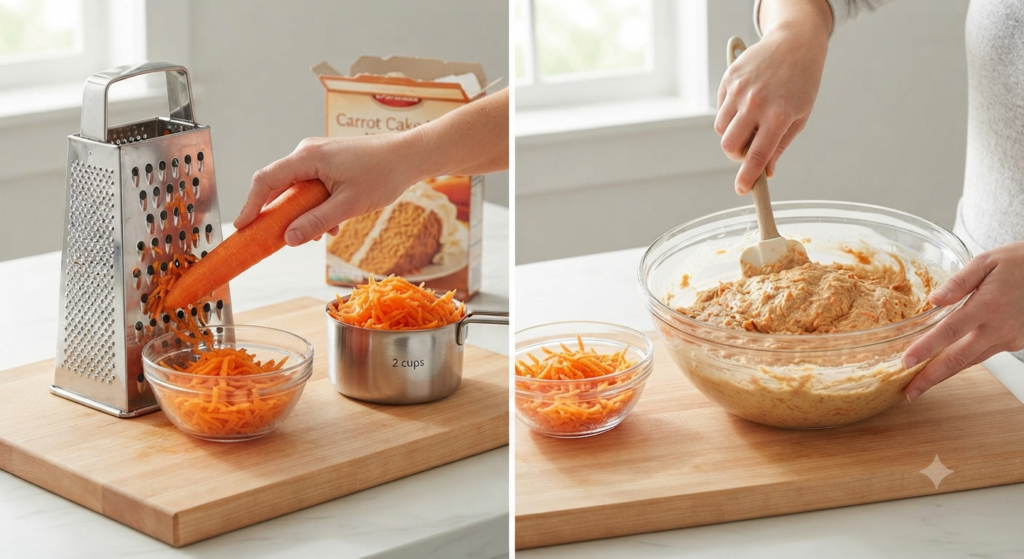 Add Real Carrots