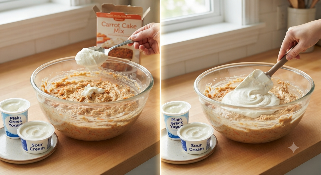 Add Yogurt or Sour Cream