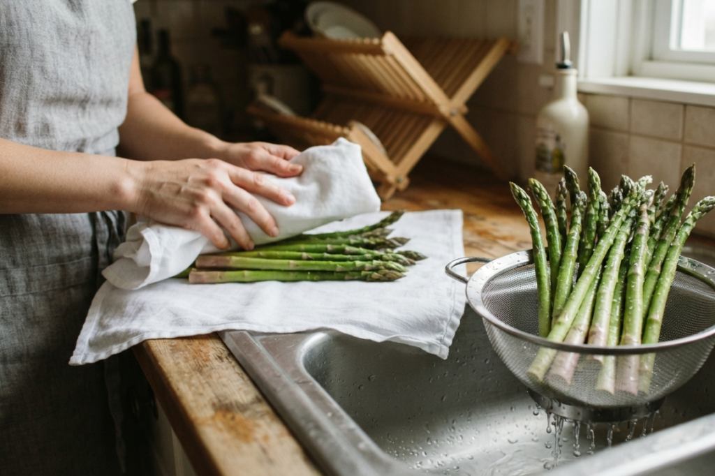 Dry Asparagus Off
