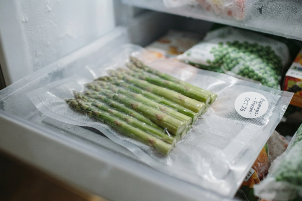Freeze Asparagus