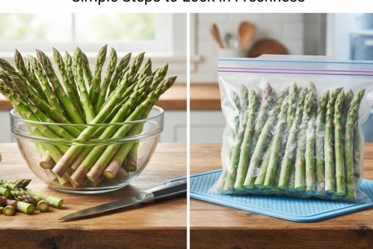 Freeze Asparagus Without Blanching