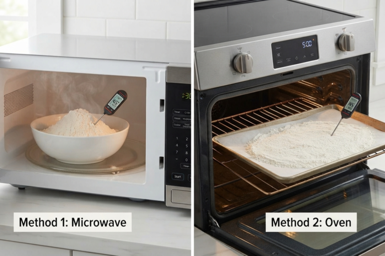 How to Heat-Treat Flour at Home