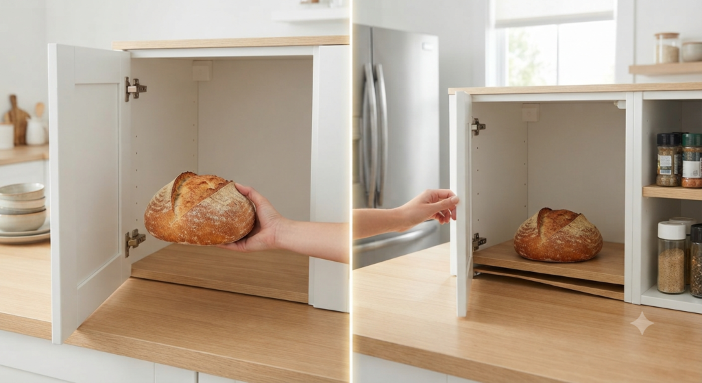 Store It in a Kitchen Cabinet