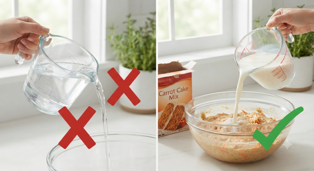Swap the Water for Milk