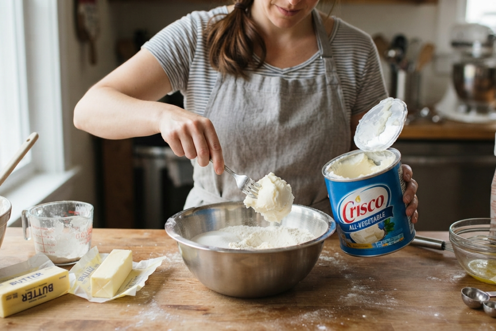 Use Shortening Instead of Butter