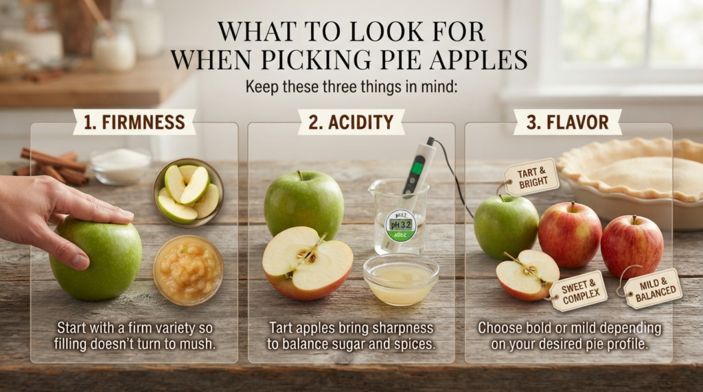 What to Look For When Picking Pie Apples