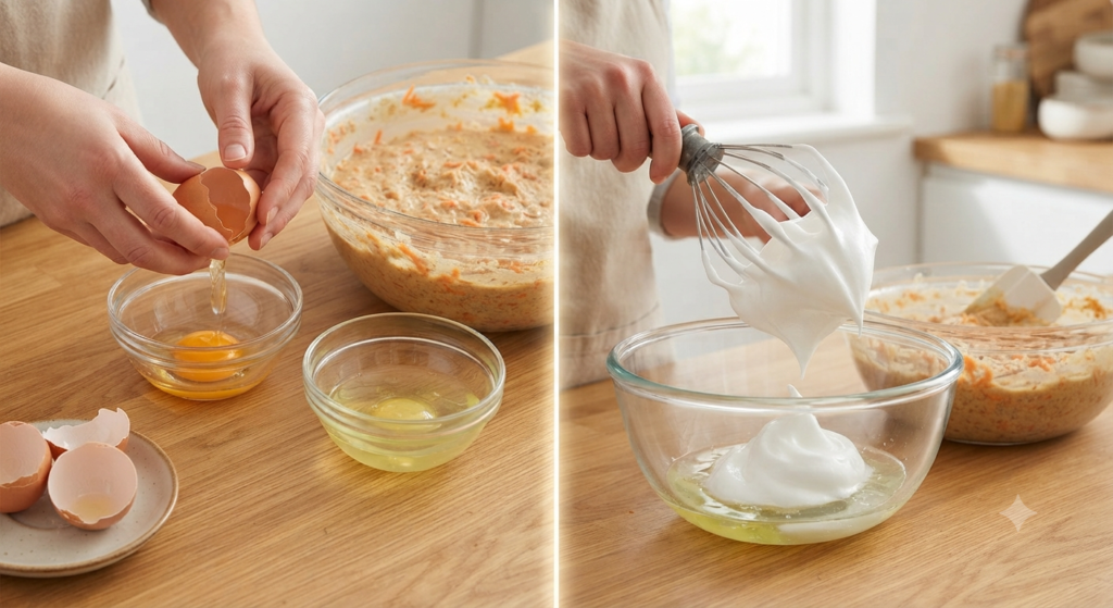 Whip the Egg Whites Separately