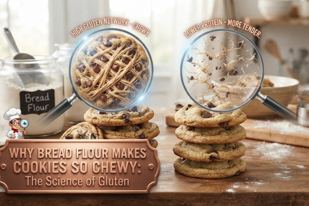 Why Bread Flour Makes Cookies So Chewy