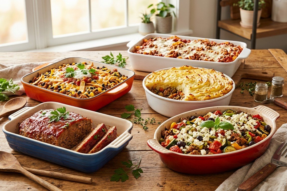 15 Dump-and-Bake Ground Turkey Recipes