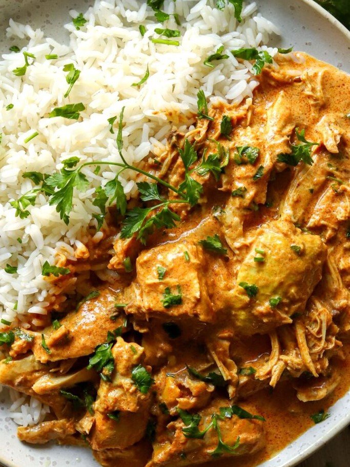 18. Crockpot Butter Chicken