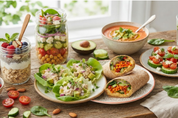 25 Healthy No-Cook Meals for Busy Days