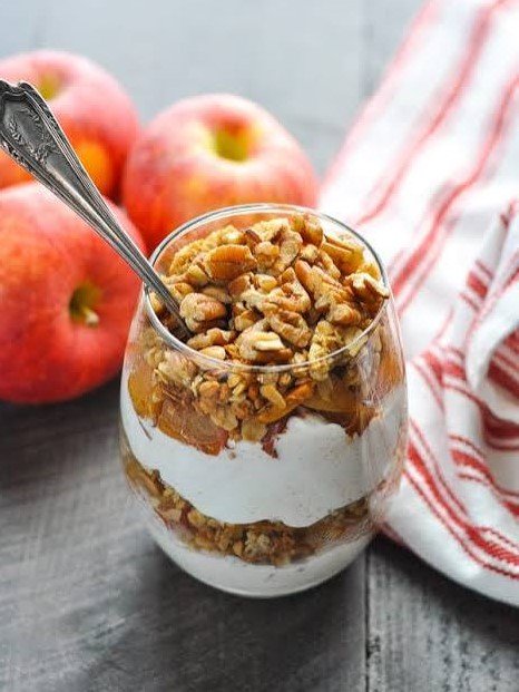 3. Apple Cinnamon Crunch Parfait