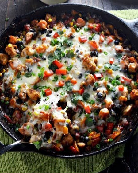 4. Southwest Chicken Sweet Potato