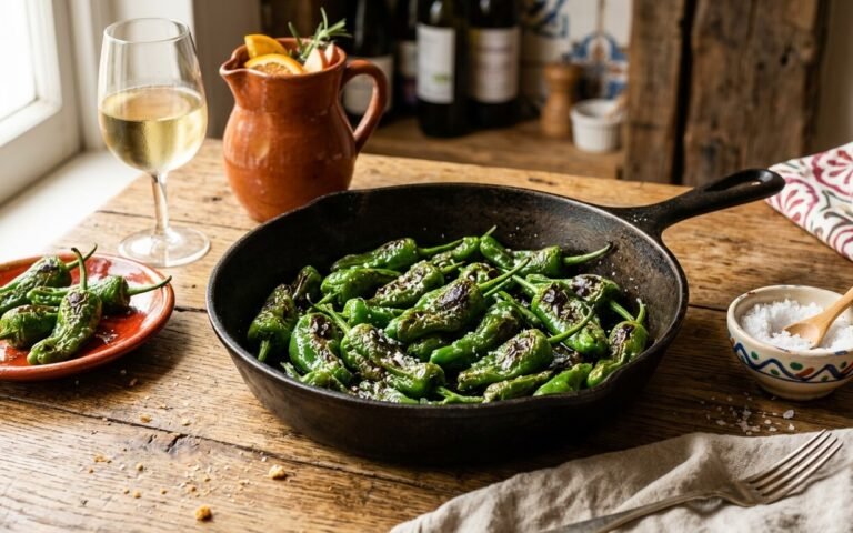Blistered Padron Peppers (Pimientos de Padrón)