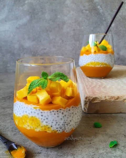 Chia Pudding with Mango