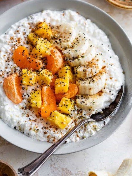 Cottage Cheese and Pineapple Bowl