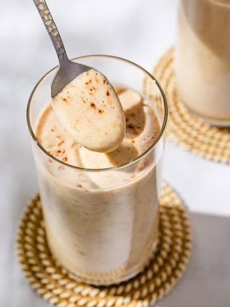 Creamy Tahini Date Banana Shake